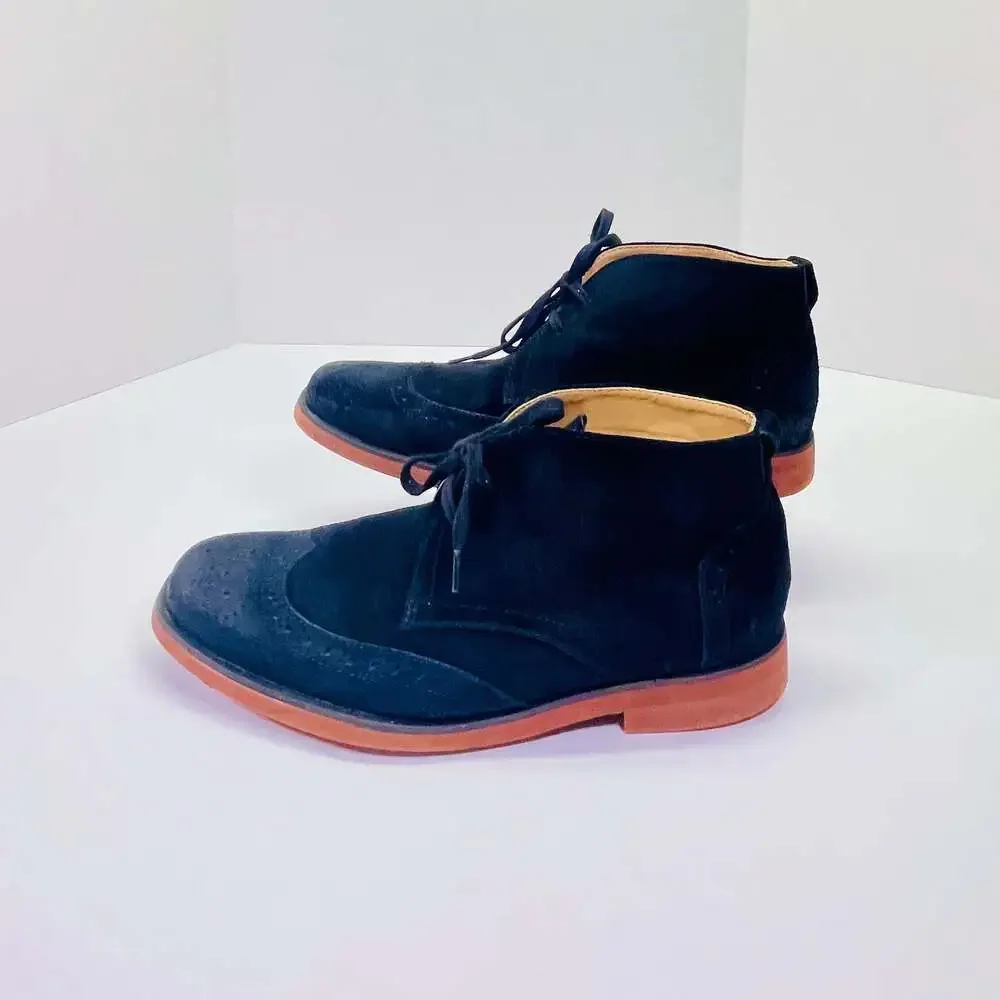 Stacy Adams Taliesin Men's Black Suede Chukka Boots Size 8‎